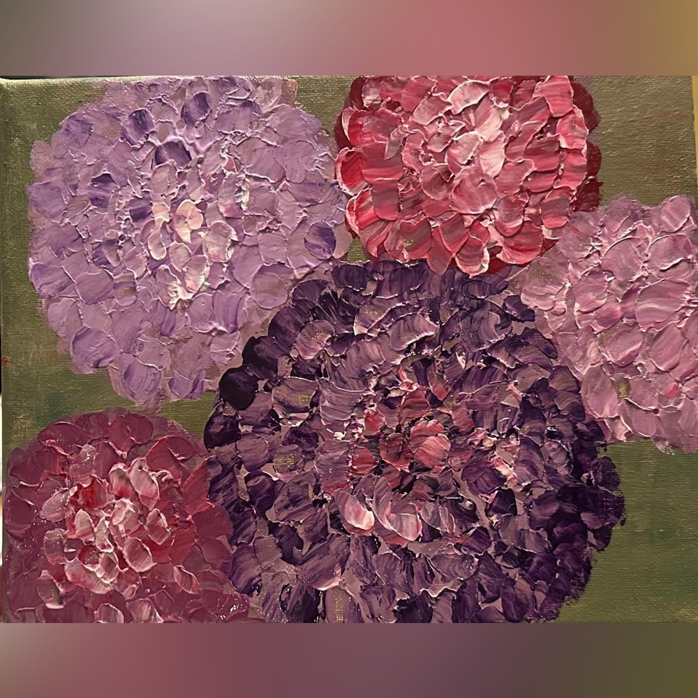 Floral Abstract Canvas Art Painting